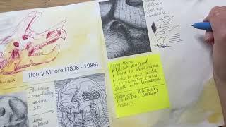 Henry Moore Elephant Skulls Analysis and Visual Notes