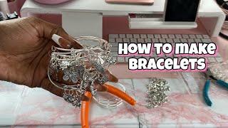 HOW TO MAKE BANGLE BRACELETS WITH CHARMS | PrettyGirlBangles