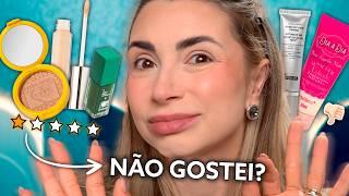 USANDO MEUS PIORES PRODUTOS EM UMA MAKE!