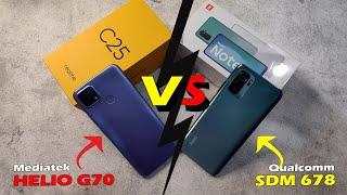 Siapa Lebih Cepat..!? Realme C25 vs Redmi Note 10