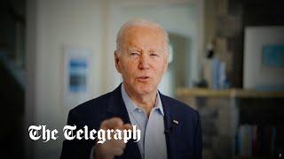 President Joe Biden launches campaign to run for second term