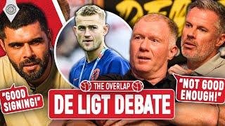 "Second-Rate Defender!" Paul Scholes & Adam McKola Debate Over De Ligt! | The Overlap