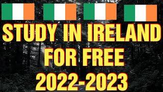 FULLY-FUNDED GOVERNMENT OF IRELAND SCHOLARSHIP 2022/2023 |  €10,000 STIPEND | GOI-IES 2022 |