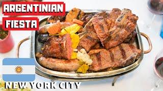 ARGENTINIAN FOOD in New York: PARRILLADA, Pizza and MORE | NYC Argentinian Food Tour