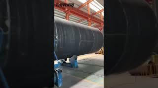 Tinwing autoclave cylinder manufacturing #autoclave #autoclaves#cylinder #welding #pressurevessel