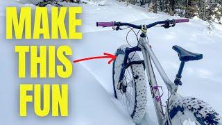 3 Tips For Biking In The Snow | Fat Bike