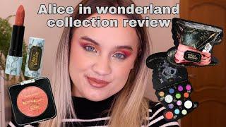 REVOLUTION X ALICE IN WONDERLAND COLLECTION REVIEW PALETTE, LIPSTICK AND BLUSH NATALIE JADE