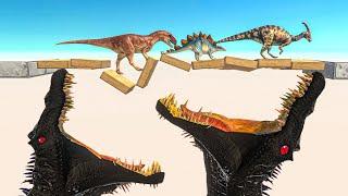 DEATH BRIDGE Who Can Fall? ► Animal Revolt Battle Simulator