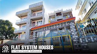 FLAT SYSTEM HOUSES FOR SALE IN KATHMANDU | HOUSE TOUR | #nres #realestate #kathmandu #forsale #tour