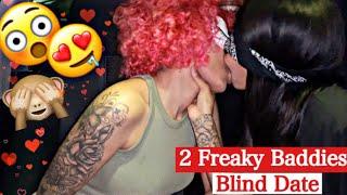 Freakiest Blind Date Ever!! I put my Assistant on a date with another Girl! (Must see) 