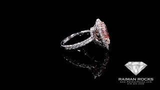 1 72ct Pear Shape Fancy Light Pink VS1 by Raiman Rocks