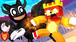  LEON PICARON  VS DEMON CARTOON CAT  EN MINECRAFT | MUNDO LEON 2 #32  LEON PICARON