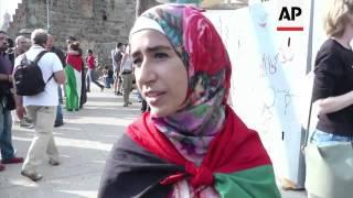 Protests in France and Italy against Israeli strikes on Gaza, small pro-Israeli demo in Rome