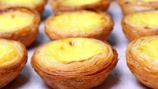 바삭하고 촉촉한 에그 타르트 만들기 [Egg tart] 홈베이킹