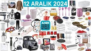 RESMİ KATALOGDAN  | A101 12 ARALIK 2024 | MUTFAK EV GEREÇLERİ HURÇLAR | A101 AKTÜEL İNDİRİMLERİ