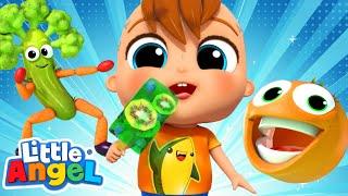Yes Yes Vegetables to the Rescue (Baby John's Healthy Habits) | Kids Cartoons and Nursery Rhymes