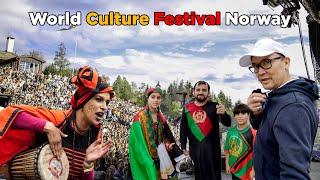 Afghan People Celebration World Culture Festival Norwayبزرگترین جشن یامیلا خارجی ها در نورژ اسلو ه