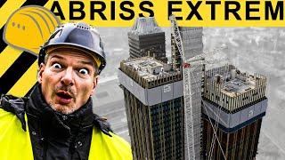 KRASS! DEUTSCHLANDS HÖCHSTE ABBRUCH BAUSTELLE | BAUSTELLEN DOKU