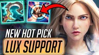 WILD RIFT LUX SUPPORT 1 SHOTTING with NEW BUILD