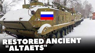 In Russia, the ancient experimental armored carrier 502TB "Altaets" WAS RESTORED