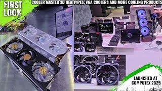 Cooler Master Custom VGA Coolers, 3D Heatpipes And More Cooling Products Launched At Computex 2025