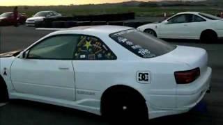 Top-Tuning.Ru Toyota Levin vs Honda Integra. Drag racing, obves Bomex