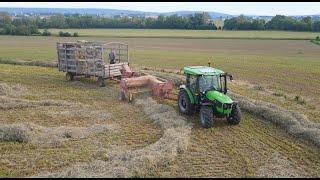 Making Hay near East Earl Pennsylvania | Raking & Baling