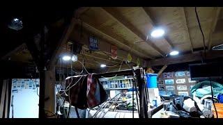 Setting Up & Testing 4 High Bay 150W UFO LED Lights