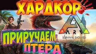 ARK SURVIVAL EVOLVED ХАРДКОР ֍ Приручаем Птера c.4 в.3