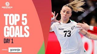 TOP 5 GOALS  | Day 1 | Women’s EHF EURO 2024