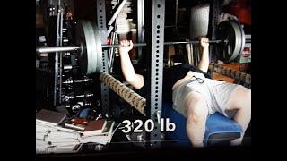 AGE 74: How I managed to improve 45 lbs in bench press - to 320 lbs -- while in my 70s