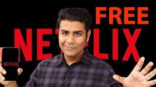 Free Netflix Trick - Watch Netflix for Free | Ways to get free netflix in India (legally)