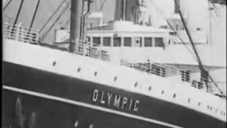 RMS Olympic- "The Last Voyage", British Movietone 1935 (OlympicWS Opening Titles)