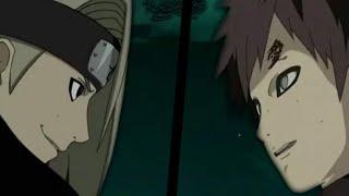 GAARA VS DEIDARA - Luta Completa Dublado PT- BR | Deidara mostra sua arte pela primeira vez