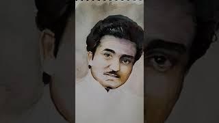 water colour portrait# prem nazir️