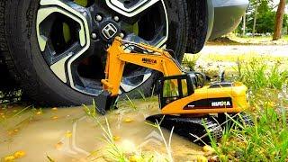 Excavator Truck Rescue Car Toy for Kids