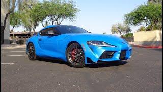 2021 Toyota Supra GR A91 Edition in Refraction Blue & Ride on My Car Story with Lou Costabile