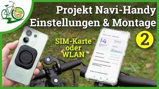 Die besten Einstellungen für deine Smartphone Fahrrad Navigation  Projekt Navi Handy - Teil 2