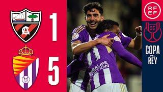 Resumen Copa del Rey | Arenas Club 1-5  Real Valladolid CF | Segunda eliminatoria