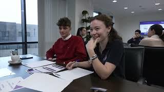 A-level students take part in Hassans roundtable discussions for Women's Day