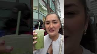 Trying black streets new matcha flavour ! #tiktok