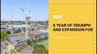 2023 A Year of Triumph and Expansion for Cornus Developments