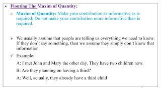 Discourse Analysis - Lesson 7 - Approaches to Discourse Analysis - Pragmatics