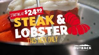 Outback Steakhouse || Steak & Lobster By Popular Demand