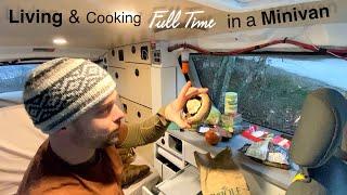Living large in a Minivan || Cooking Special