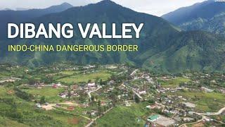 Dibang valley Arunachal Pradesh aerial view in Hindi