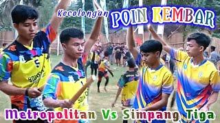 KECOLONGAN POIN KEMBAR....‼️ Kasti Dandim Cup Sumenep || Metropolitan Vs Simpang Tiga