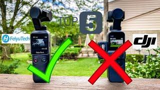 Top 5 reasons the FeiyuTech Pocket beats the DJI Osmo Pocket