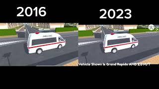 Sakura Motors Grand Rapido 5MT “ The Rapid Pawer “ TVC 2016 VS 2023 || SAKURA School Simulator