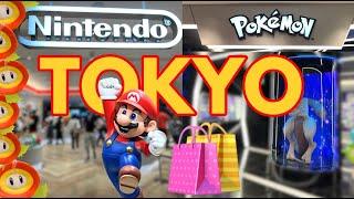 TOKYO All Day SHOPPING *walking tour* of Nintendo Store, Pokemon Center SHIBUYA JAPAN
